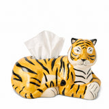 Tiger Ceramic Tissue Box Cover