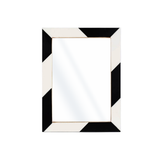 Black and White Resin Inlay Frame, 8x10