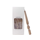 Mink Twist Taper Candles, Set of 3
