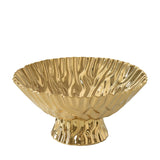 Mascali D'oro Gold Large Footed Bowl