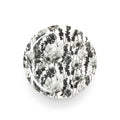 Grayscale Floral Garden Melamine Dinner Plates, Set of 4
