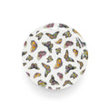 Butterflies Melamine Dinner Plates, Set of 4