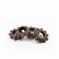 Sunburst Wood Napkin Rings, Set