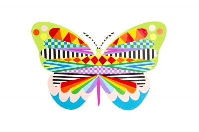Butterfly Rainbow Patterns