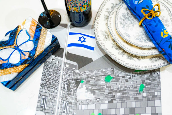 Table Placemats O Jerusalem