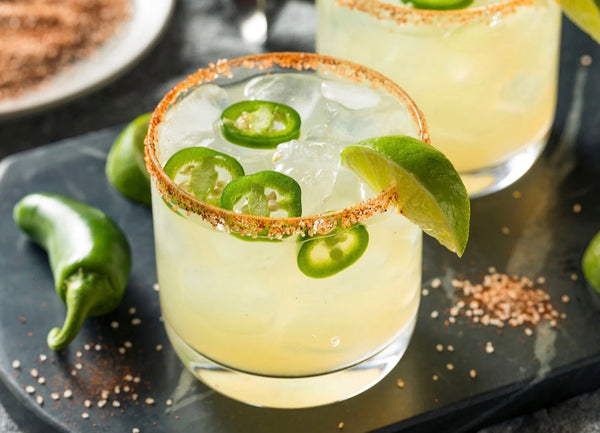 Spicy Margarita with Jalapenos