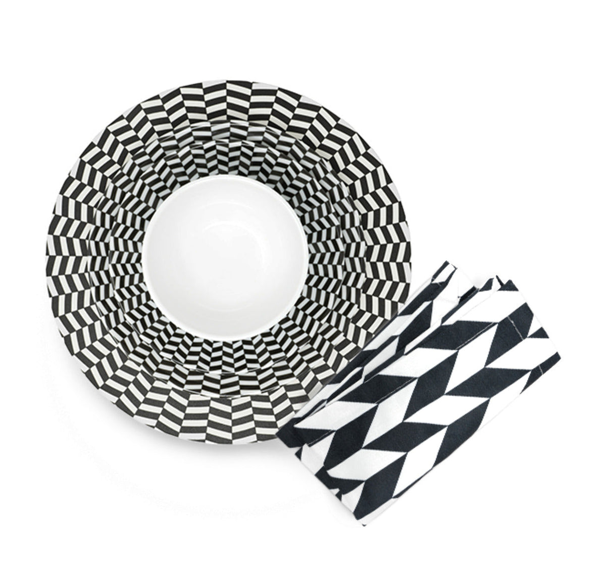 Black & White Chevron