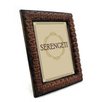 Large Brown Crocodile Frame