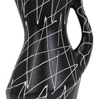 Cazden Black and White Tall Vase