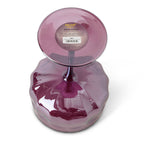 Plum Iridescent Coupe Glass