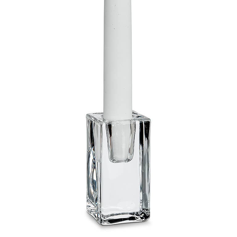 Tall Block Taper Candle Holder, 3 in.
