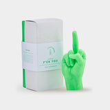 Original CandleHand F*ck You Candle - Lifesize & Full detail: White