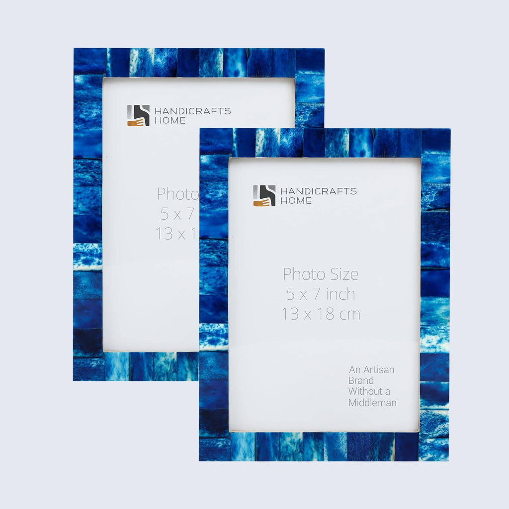 Blue Artisan Frame, 8x10, Set of 2