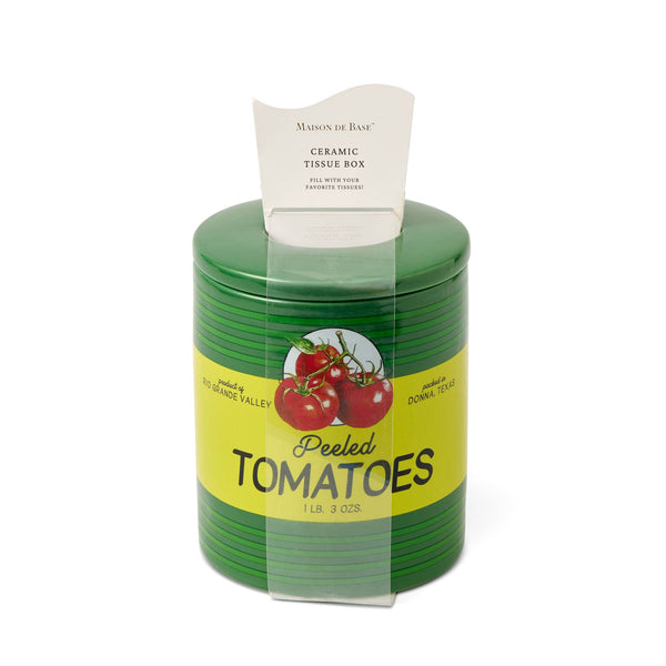 Tomato Ceramic Tissue Box Cover