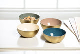 Mini Enamel Bowl-4Asst-4"D - Set of 4