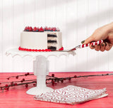 Candy Cane Handle Cake Server