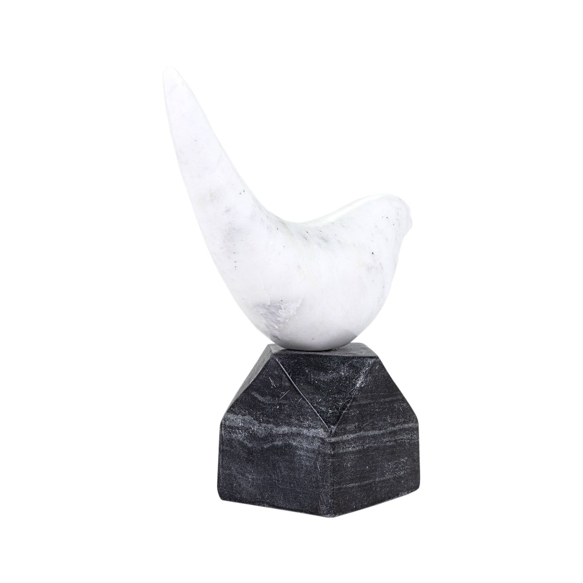 Adilene Marble Bird Sculpture