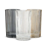 Vertical Optic Highball-Grey-5.5"H(14oz) - 6pc