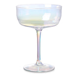 10.8oz Deco Martini - Clear Iridescent