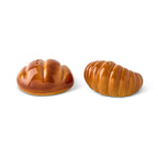 Croissant Ceramic Salt & Pepper Shakers