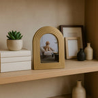 Gold Timeless Arches Picture Frame, 4x6