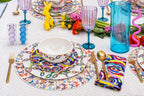 Purple & Teal Two-Tone Wine Glass