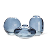Small Bud Vase-Dark Blue-3 Assorted-3"H
