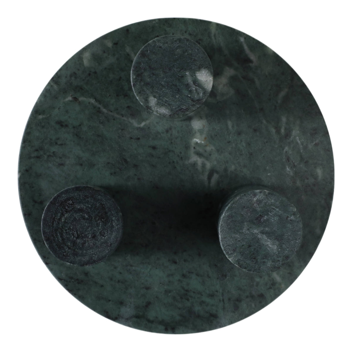 Green Marble Tripod Bowl