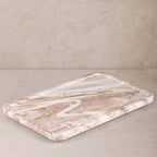 Clover Sculpted Onyx Tray