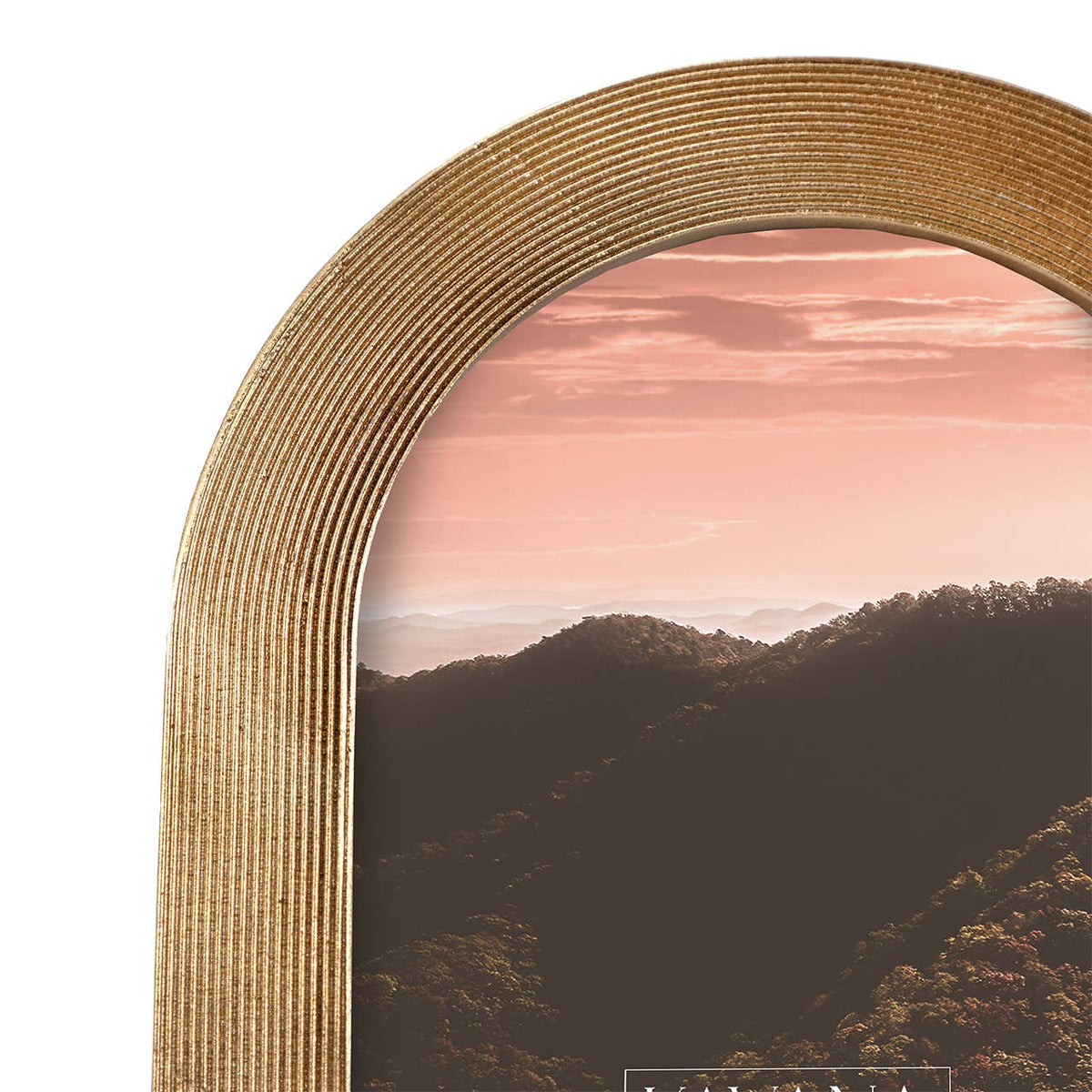 Tamar Gold Arched Picture Frame, 5x7