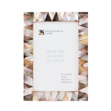 Mother of Pearl Picture Frames Pearlescent Ebony, 3 Sizes: 8x10