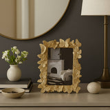 Photo Frame - Gold Resin Butterflies Border,  4x6 in.