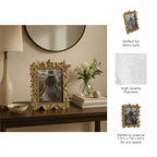 Gold Butterfly in Bloom Picture Frame, 5x7
