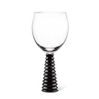 Black Stack Base Wine Goblet