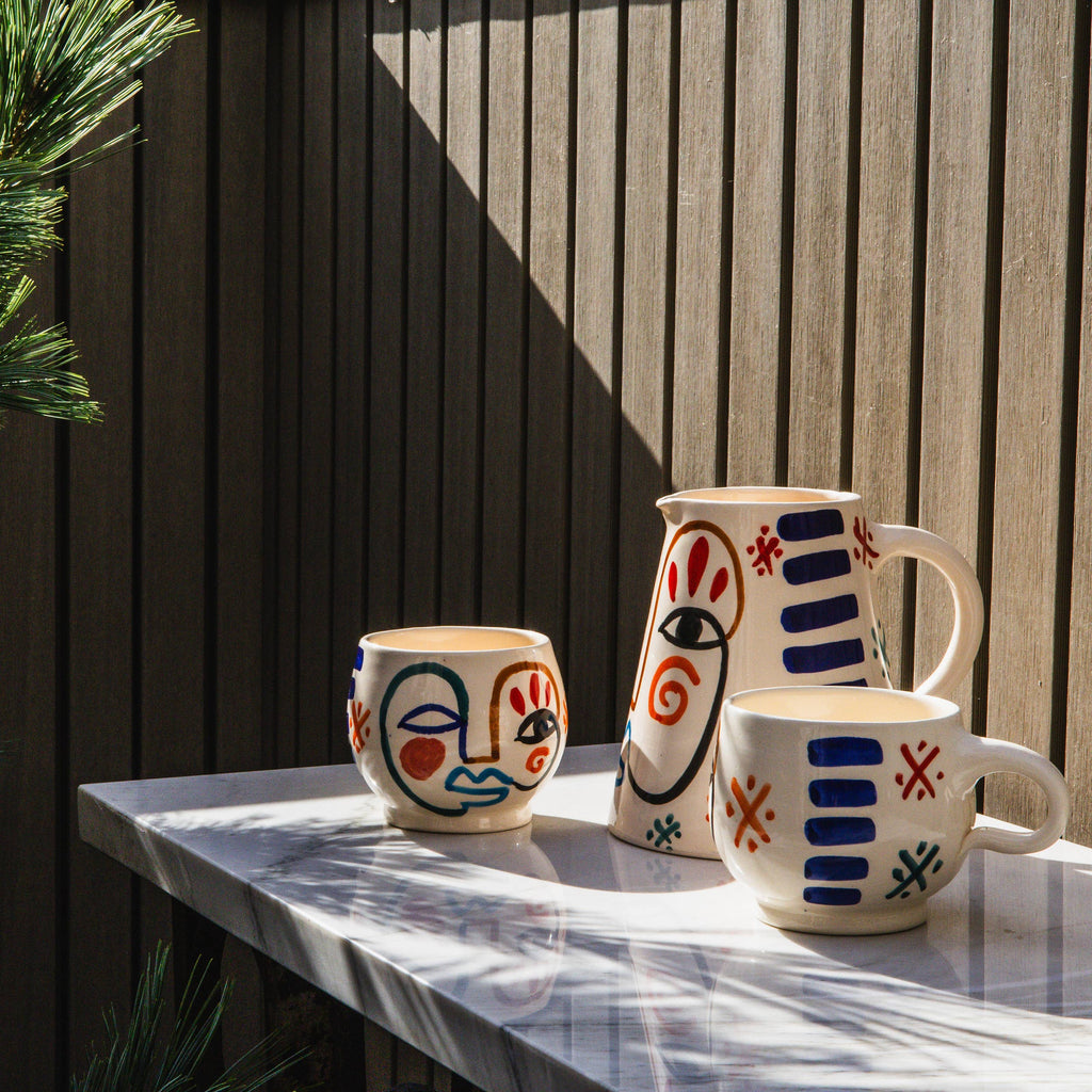 Moroccan Visage Ceramic Mug