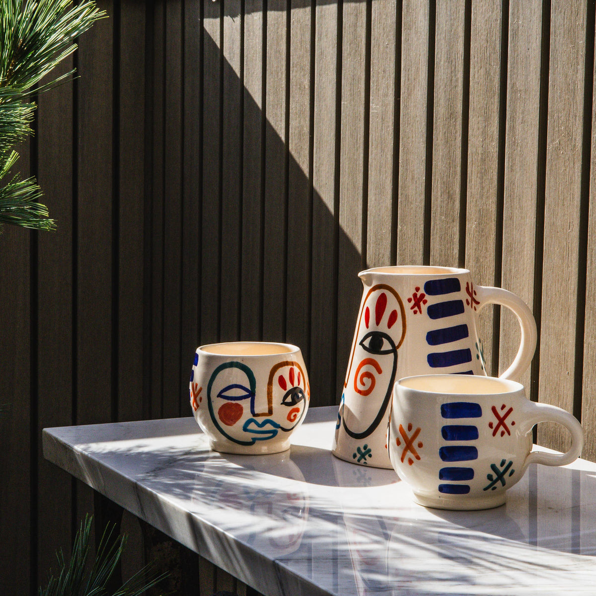 Moroccan Visage Ceramic Mug