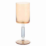 Amber & Smoke Stem Wine Glasses 6pk: Smoke & Amber