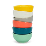 Colorful Mini Bowl - 6 Assorted - 2.5"D: Blue