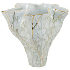 Carmine Tall Porcelain Vase