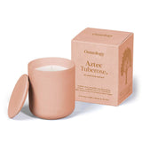 Aztec Tuberose Scented Candle - Peach Almond Milk and Tubero
