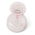 Pink Iridescent Martini Glass