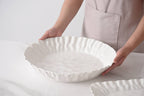 Mascali Bianca White Round Deep Server
