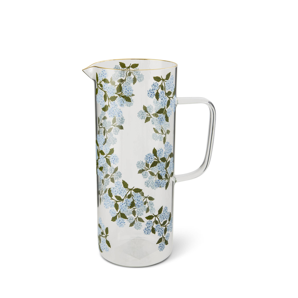 Blue Hydrangea Pitcher