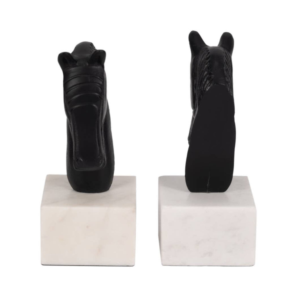 Horse Head Bookends, Set of 2