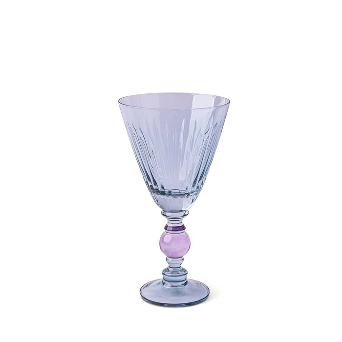 Blue & Purple Two-Tone Wine Glass