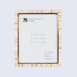 Picture Frame Halo Keys White, 3 Sizes: 8x10