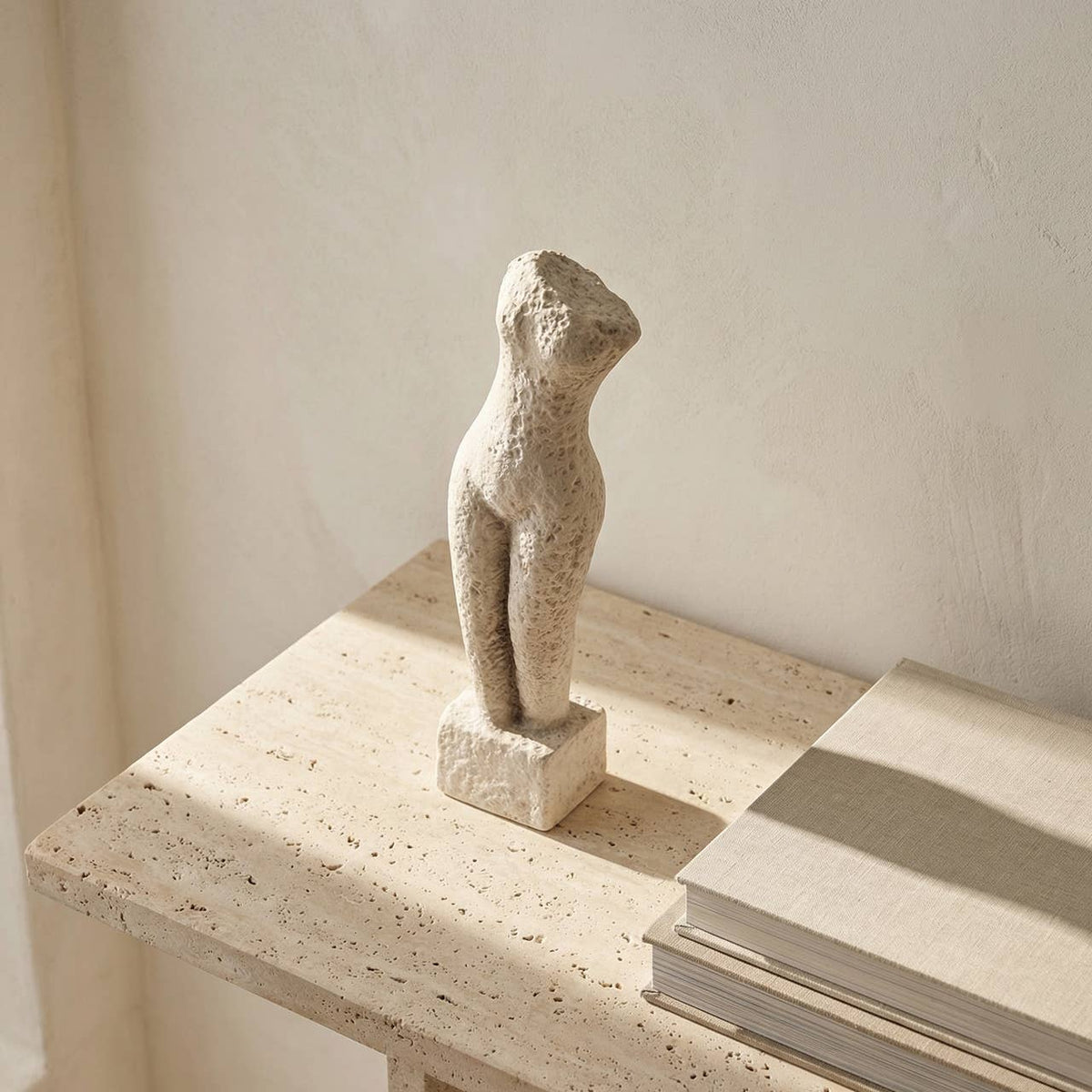 Elysia Cement Figure Sculpture