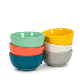 Colorful Mini Bowl - 6 Assorted - 2.5"D: Blue