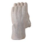 Gold Hand Heart Sculpture