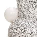 Eridan Black and White Statement Vase